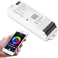 Vista 10 de LM052 ZigBee 3.0 Controlador de tira LED RGB CCT RGBW 5 en 1 regulable compatible con Smart Life APP/Alexa Echo/Google Assistant Home/Siri