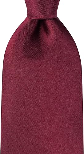 Miniatura 3 de KissTies Juego de corbatas de boda de satén sólido  bolsillo cuadrado