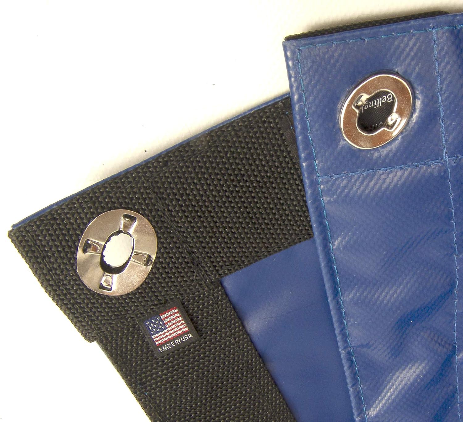 Tarp, Heavy Duty, Royal Blue 3' X 3' Feet Waterproof, 18 Oz. Vinyl w/Reinforced Edges and Twist Lock Fasteners