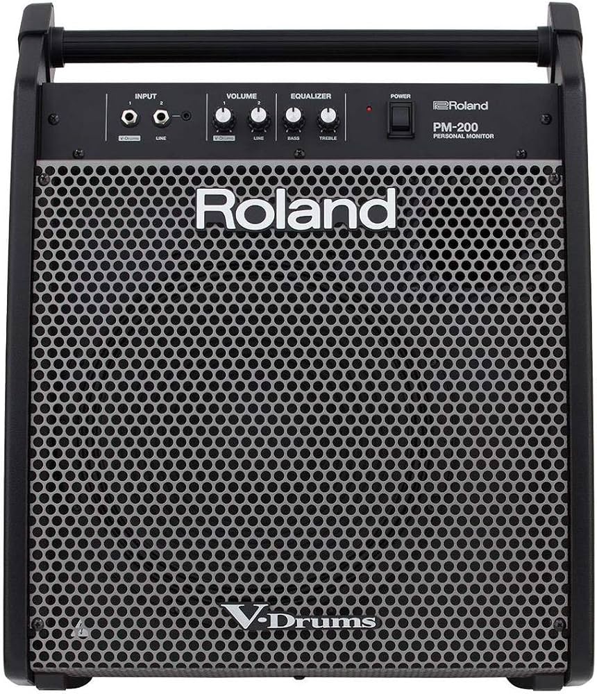 Roland ローランド パーソナルモニター PM-200 V-Drums Amazon.com: Roland PM-200 180-Watt V-Drum Set Monitor and Vic