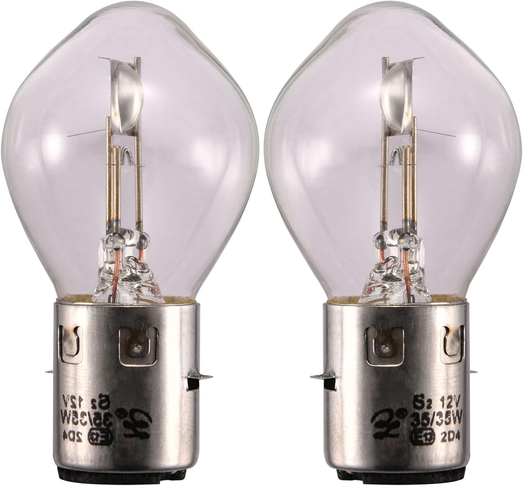 HEADLIGHT BULB (BLUE) FOR 50cc OR 150cc GY6 SCOOTER MOPED 12V 35W/35W (TYPE 2) - GY6 STORE