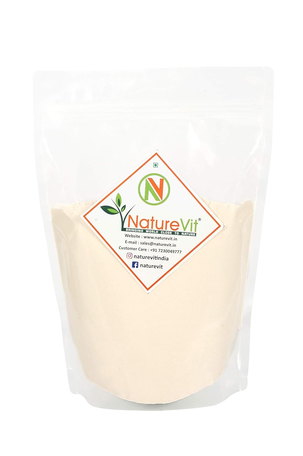 NatureVit Xanthan Gum Powder, 200g GlutenFree Stabilizer, Emulsifier