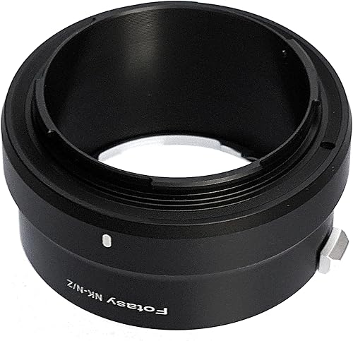 Miniatura 5 de Fotasy Nikkor - Adaptador de montura F a Z, adaptador de montaje FTZ, adaptador Nikkor F Z, adaptador F a Z, compatible con cámara sin espejo Nikon