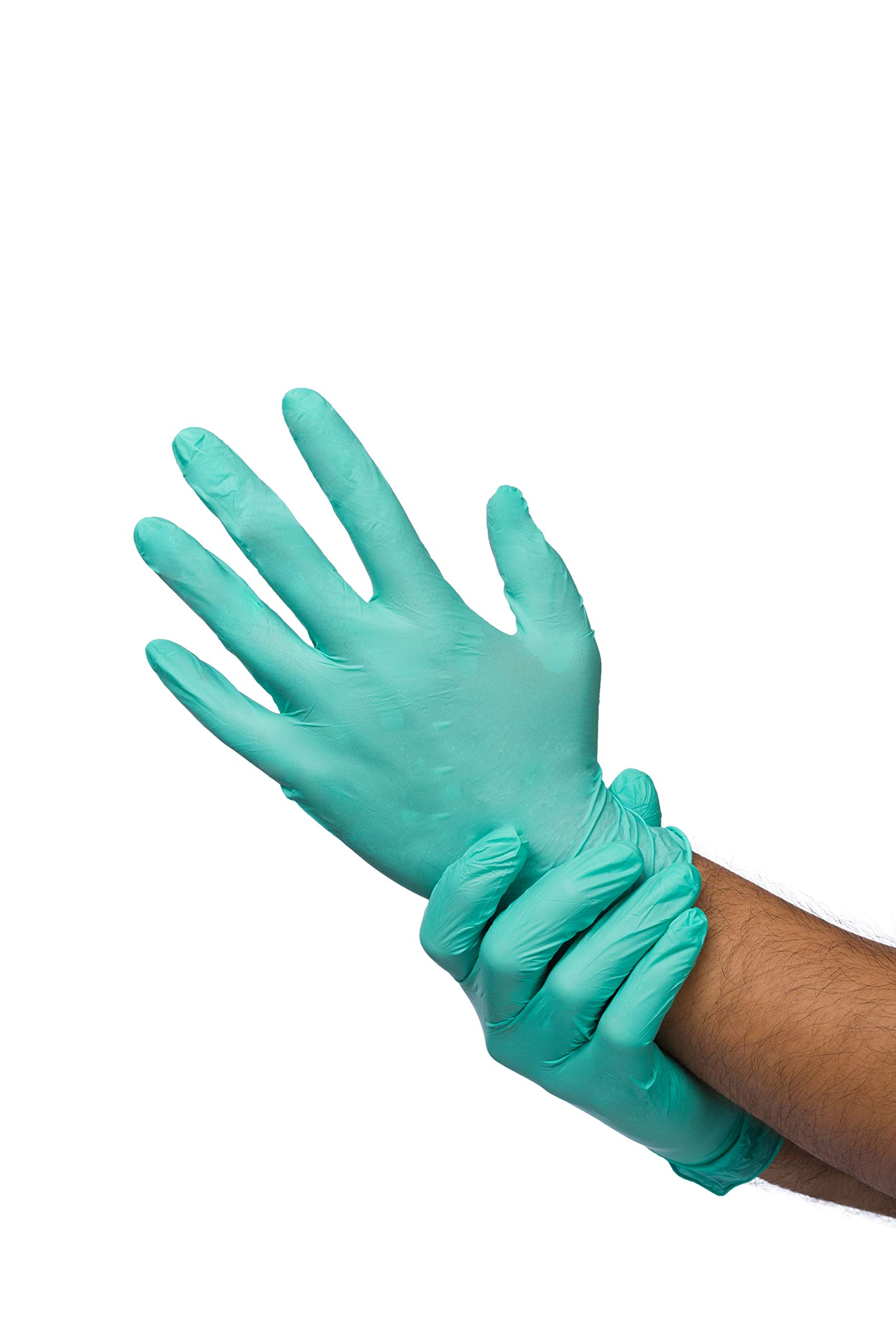 TWENOZ Nitrile Powder Free Hand Gloves, Green- Pack Of 20 (B08QRHB6B1) Amazon Price History, Amazon Price Tracker