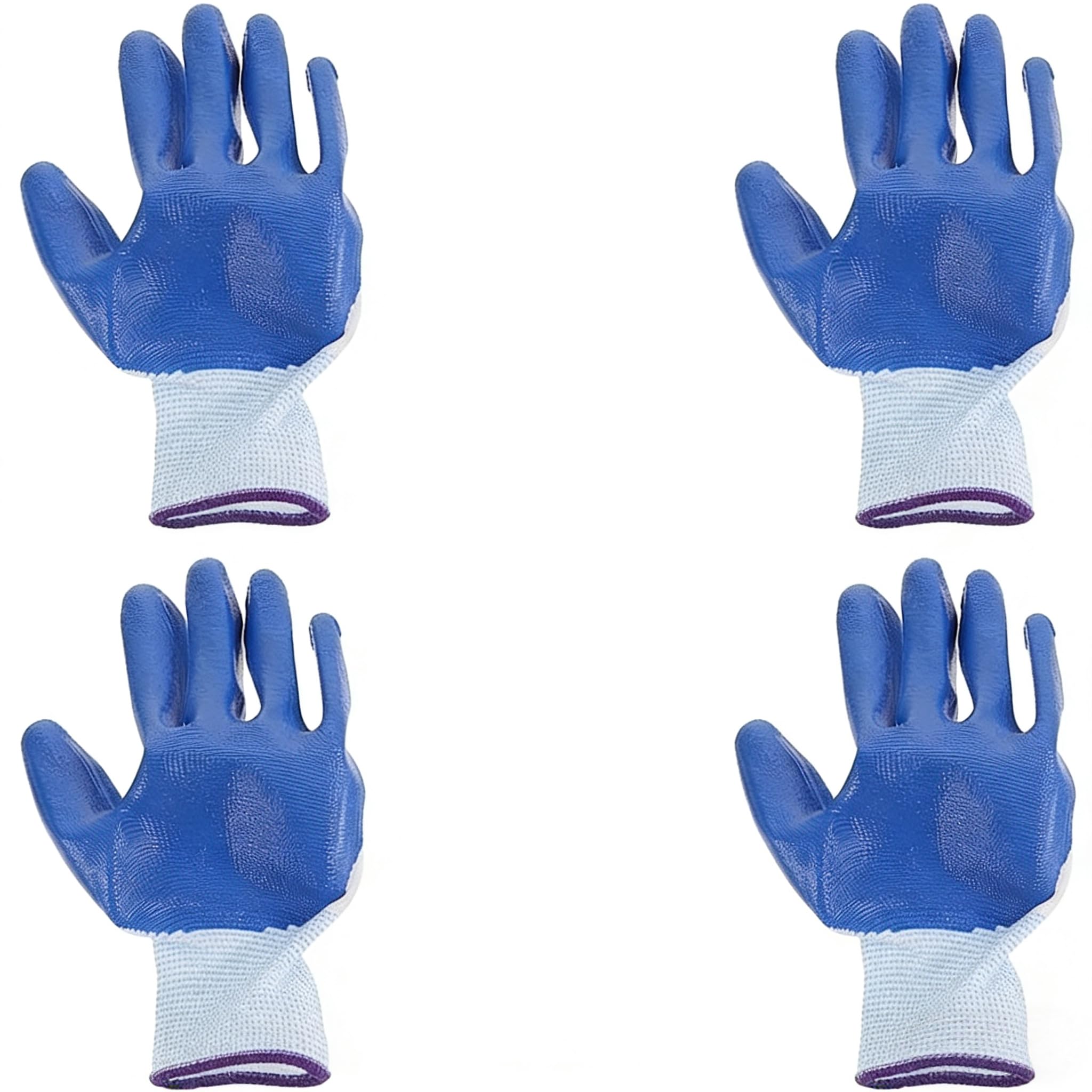 MHFOOU 2 Pairs of Anti-bite gloves for Small Animals, Bird Handling Gloves Rubber Work Gloves for Gardening, Anti Scratch Handling Gloves for Hamsters