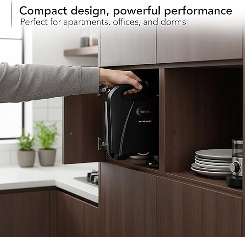 Miniatura 4 de OVENTE Electric Panini Press Grill with Nonstick Plates, LED Indicator Lights, Thermostat Control, Compact Sandwich Maker Perfect for Cooking