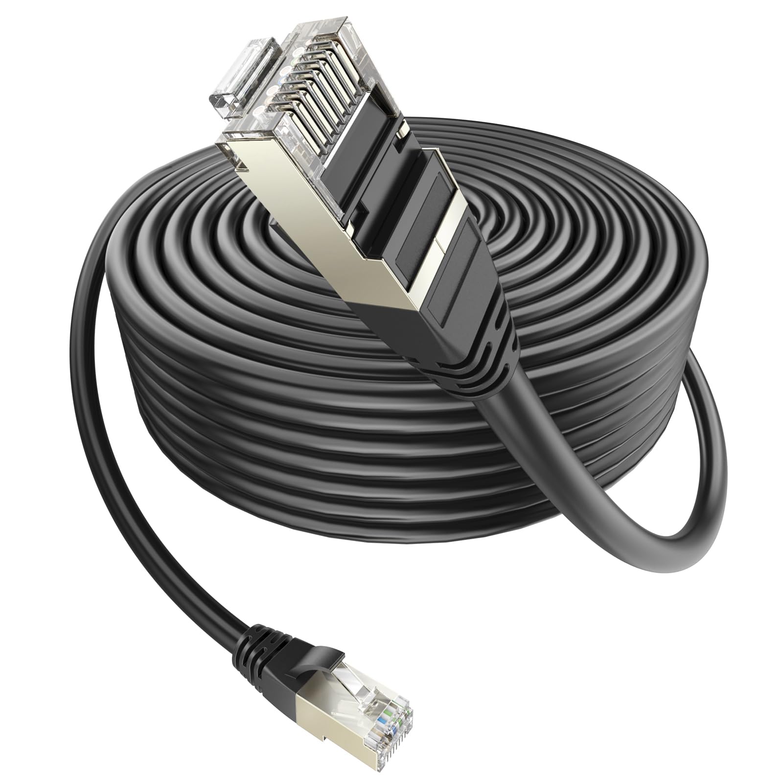 Amazon.co.jp: Ankuly LANケーブル 屋外用 ランケーブル CAT6準拠 PoE