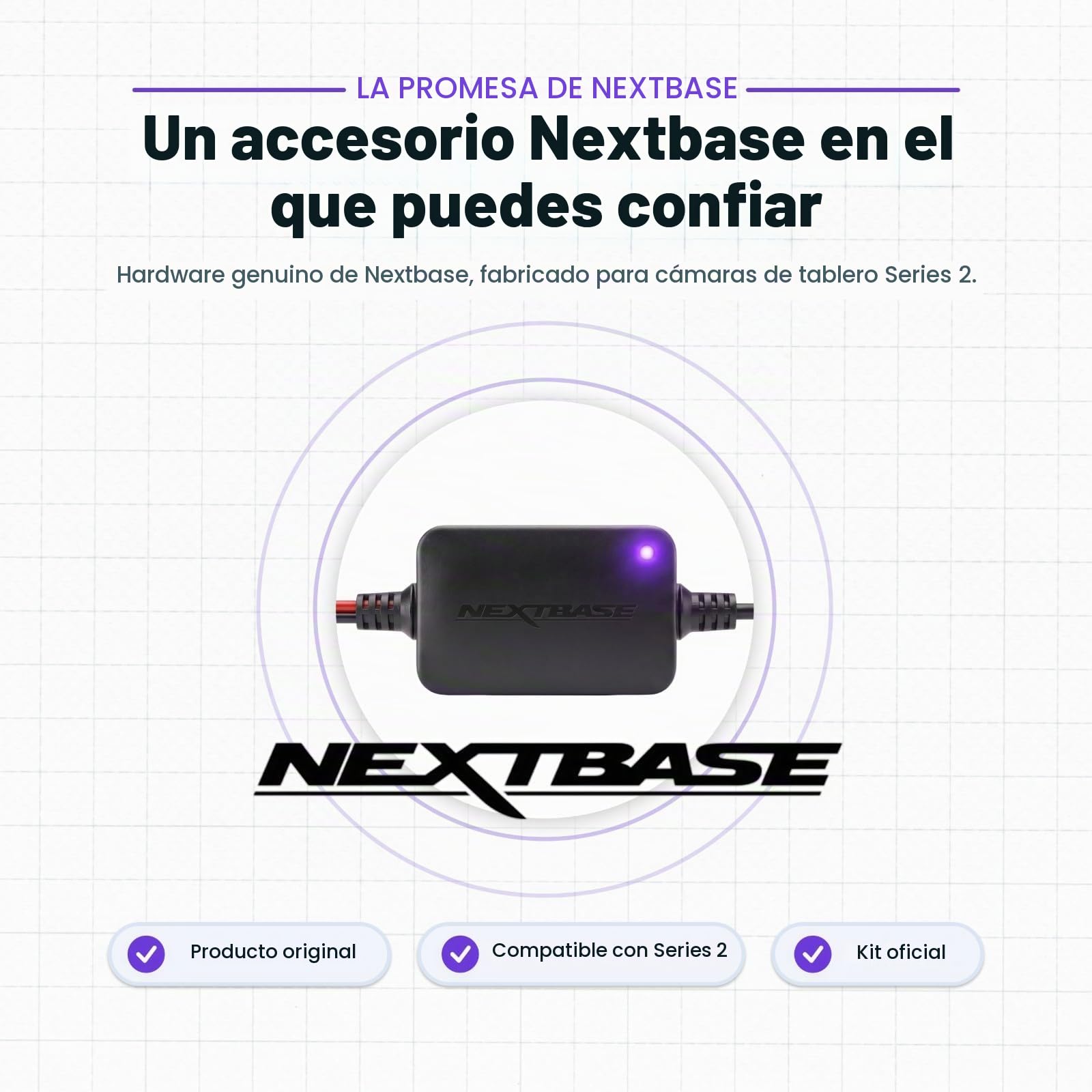 NEXTBASE ACC - SERIE 2 - Kit d'installation fixe