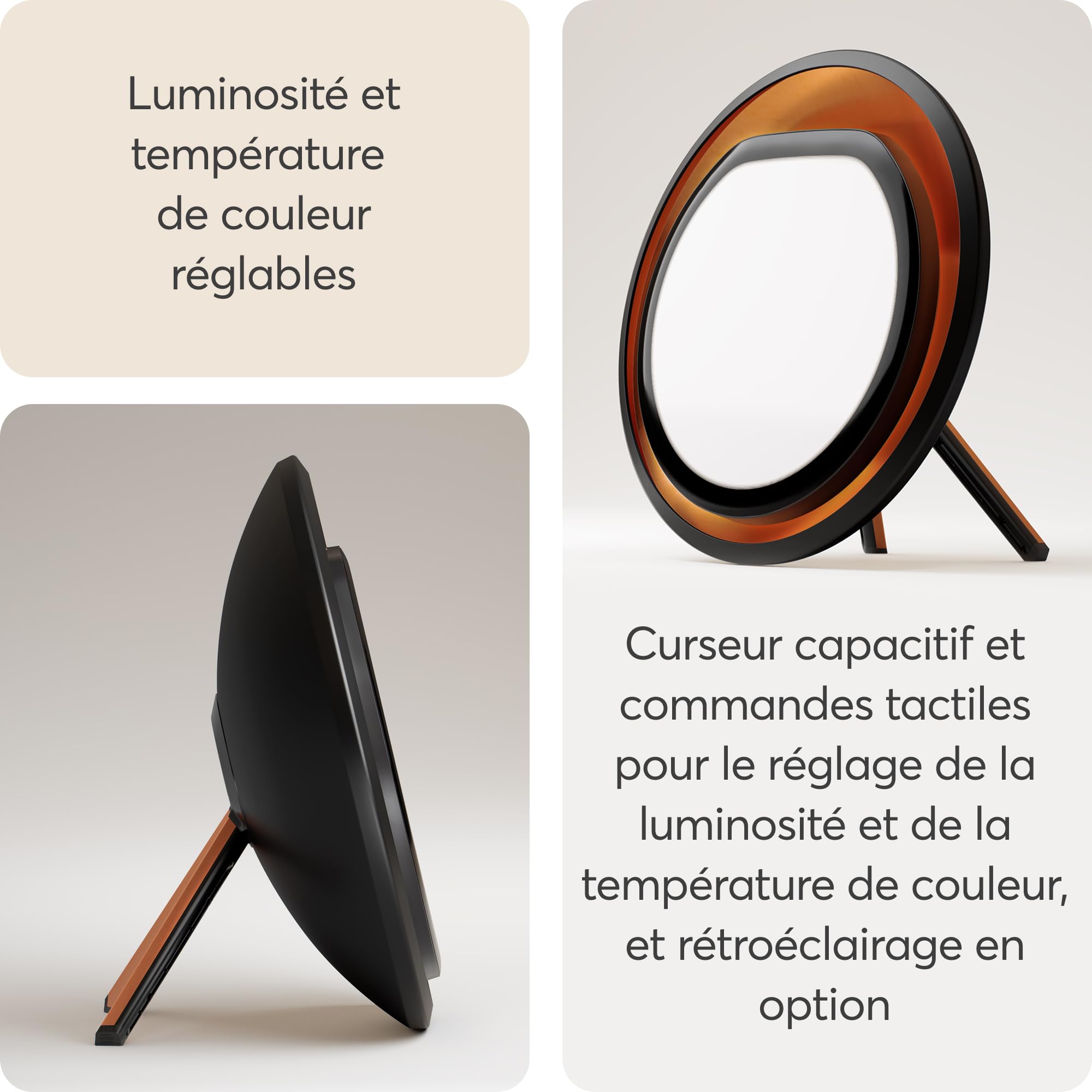 Lumie Halo | Luminothérapie multifonction pour votre bien-être 24h/24, toute l'année | 10 000 lux, 2,22 kg