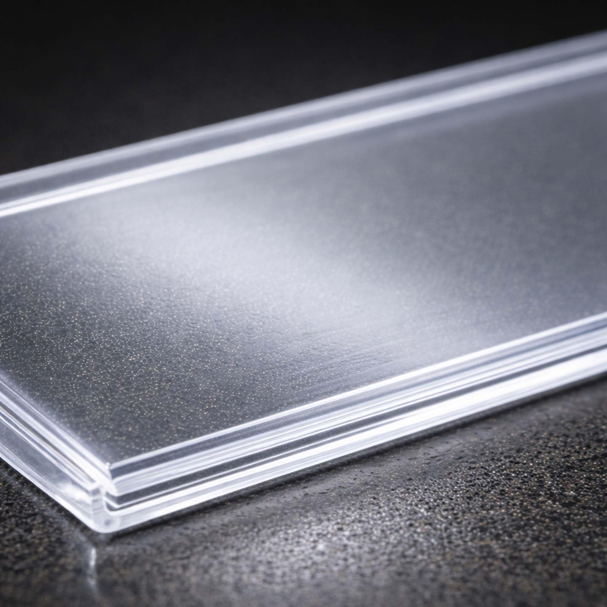 Wiltec Vetrino portanome 89,4 x 24,5 mm per cassetta postale 92,3 x 28,4 mm