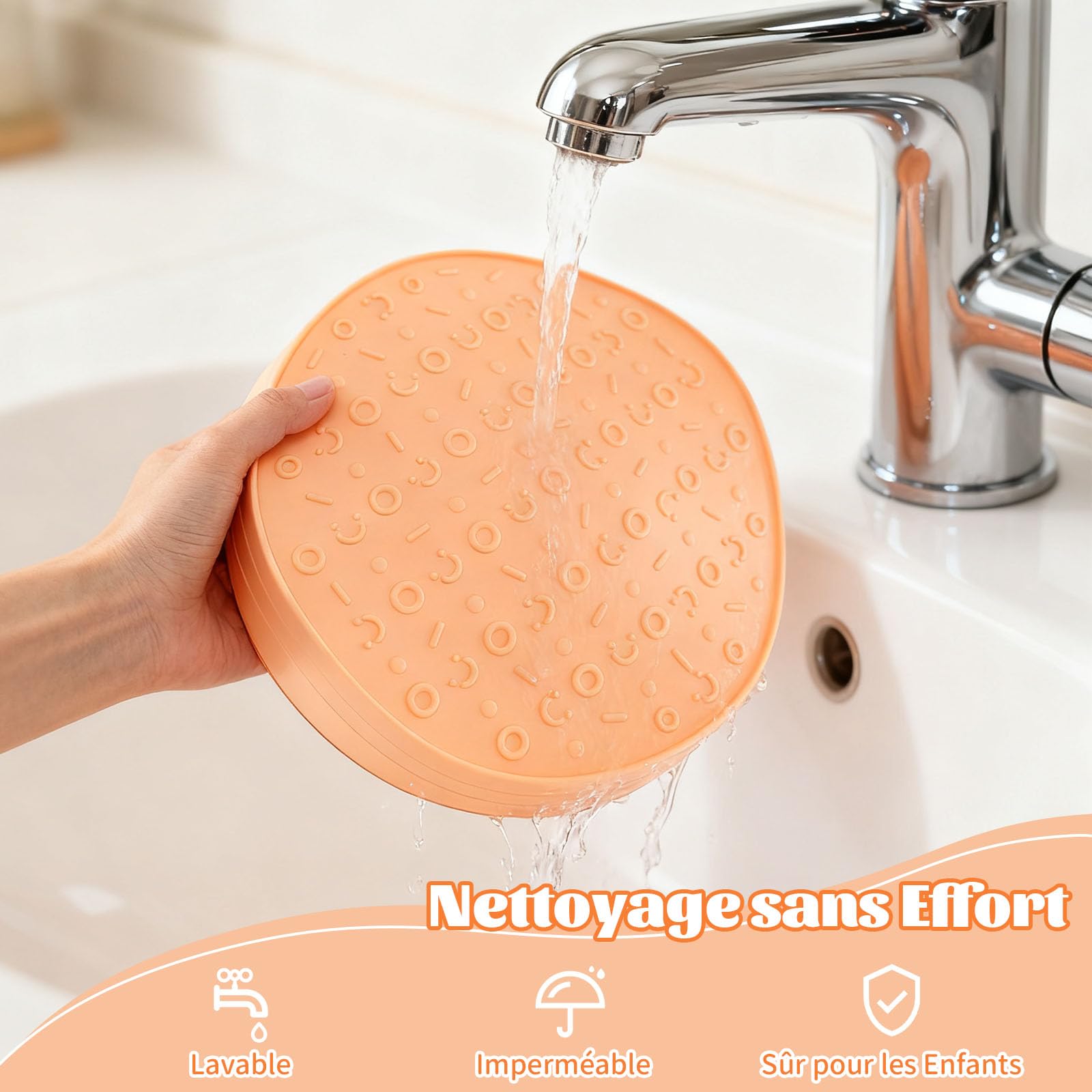 GOPLUS Pierres d'Équilibre pour Enfants, 5 Pièces Parcours de Motricité Antidérapantes Empilables avec Sac de Rangement