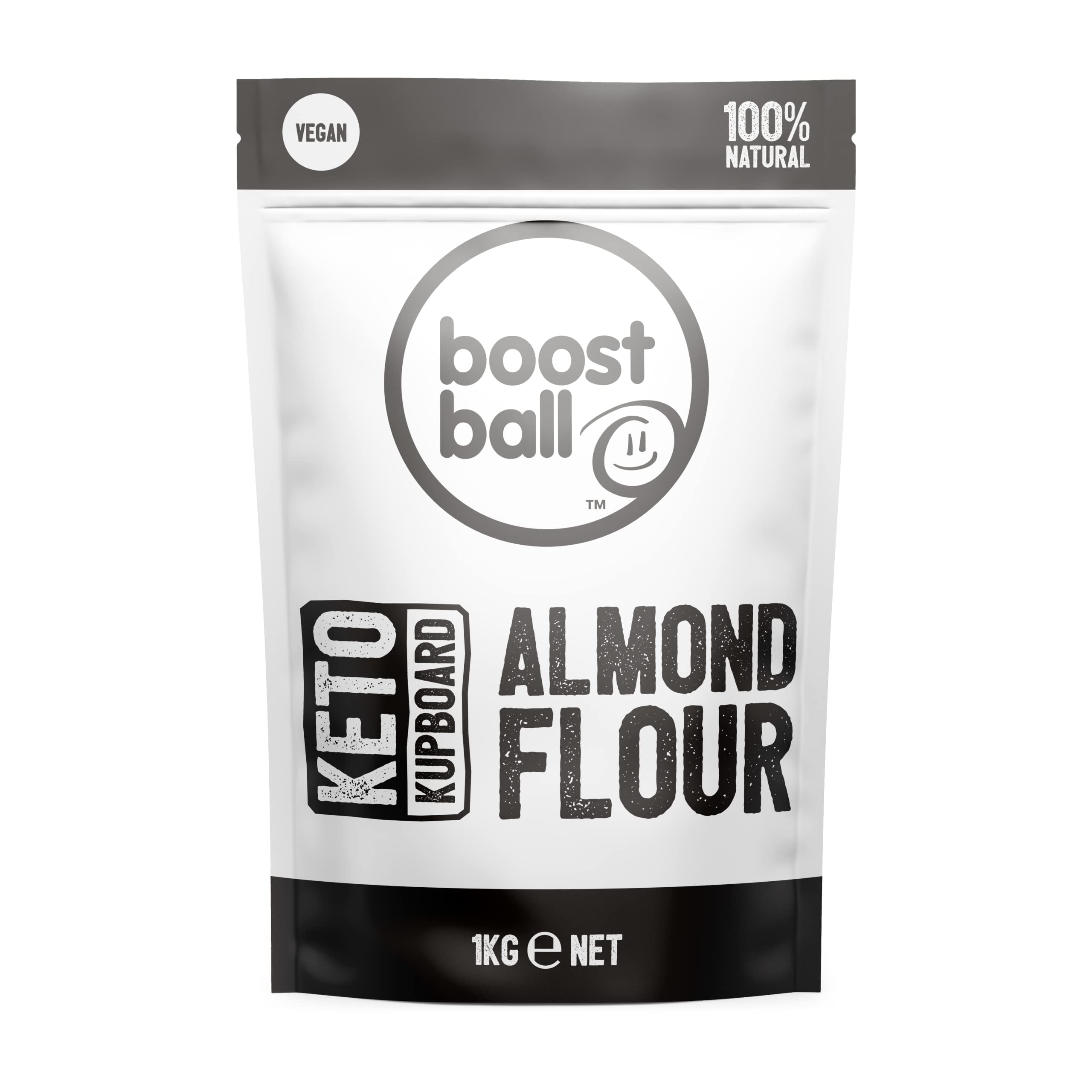 Boostballs Keto Kupboard, Almond Flour, Vegan, All Natural Almond Flour, 1kg