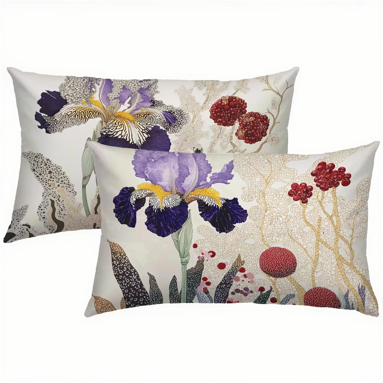 Coussin Decoratif pour Canapé et Salon | Taie d'Oreiller 60x80 Velours