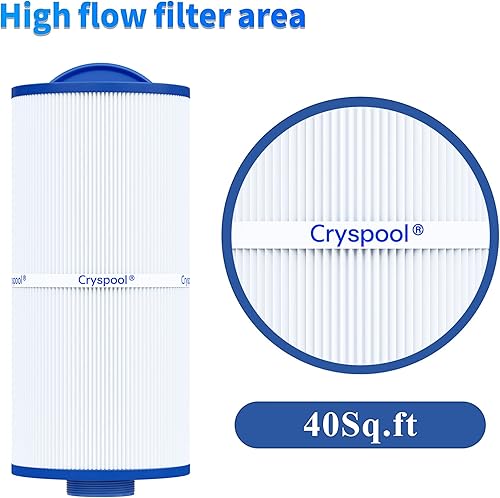Miniatura 6 de Cryspool® 05033 Filtro compatible con filtro Tuff Spa, Del Sol Spas, Sundance Spas 6540-723, 5CH-402, FC-2811, South Pacific Spas, cartucho de