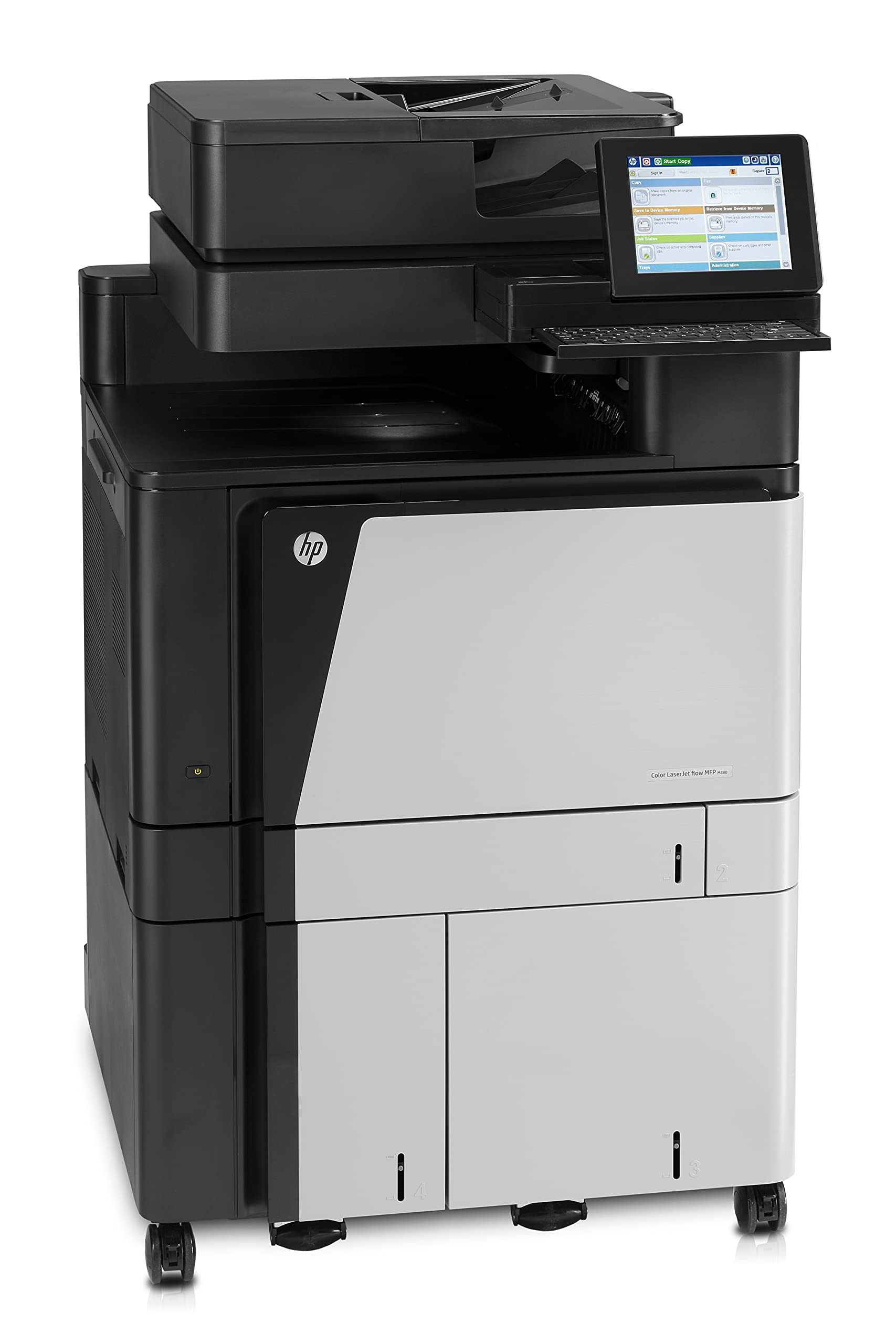 HP Color LaserJet MFP M880Z+/W Multifunzione Laser a a Colori, Funzione Stampa/Copia, Formati Supportati A3