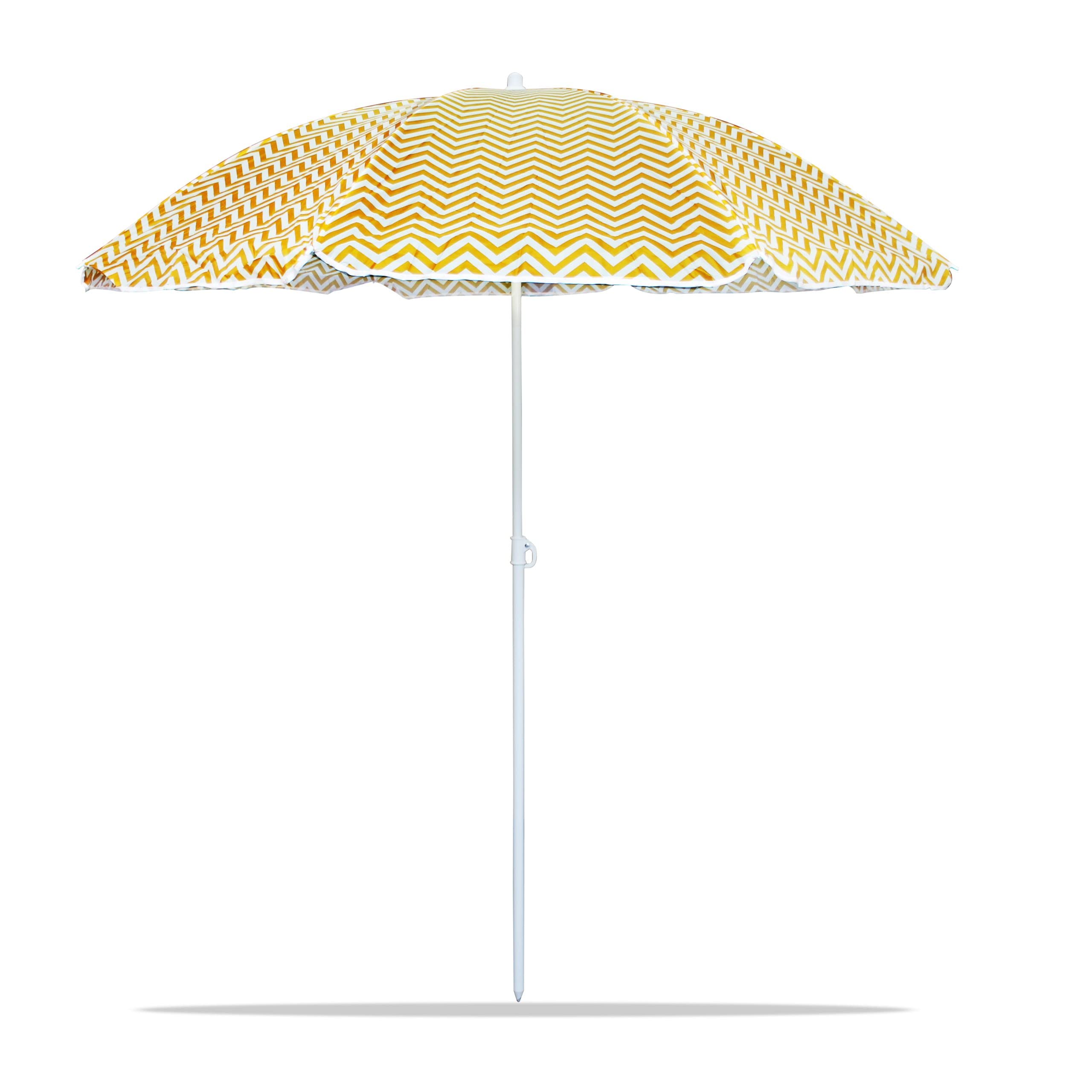 Acomoda Textil – Sombrilla de Playa con Protección Rayos UV 180 cm. Sombrilla con Soporte para Arena y Bolsa Transporte, Parasol Aluminio Resistente al Viento.