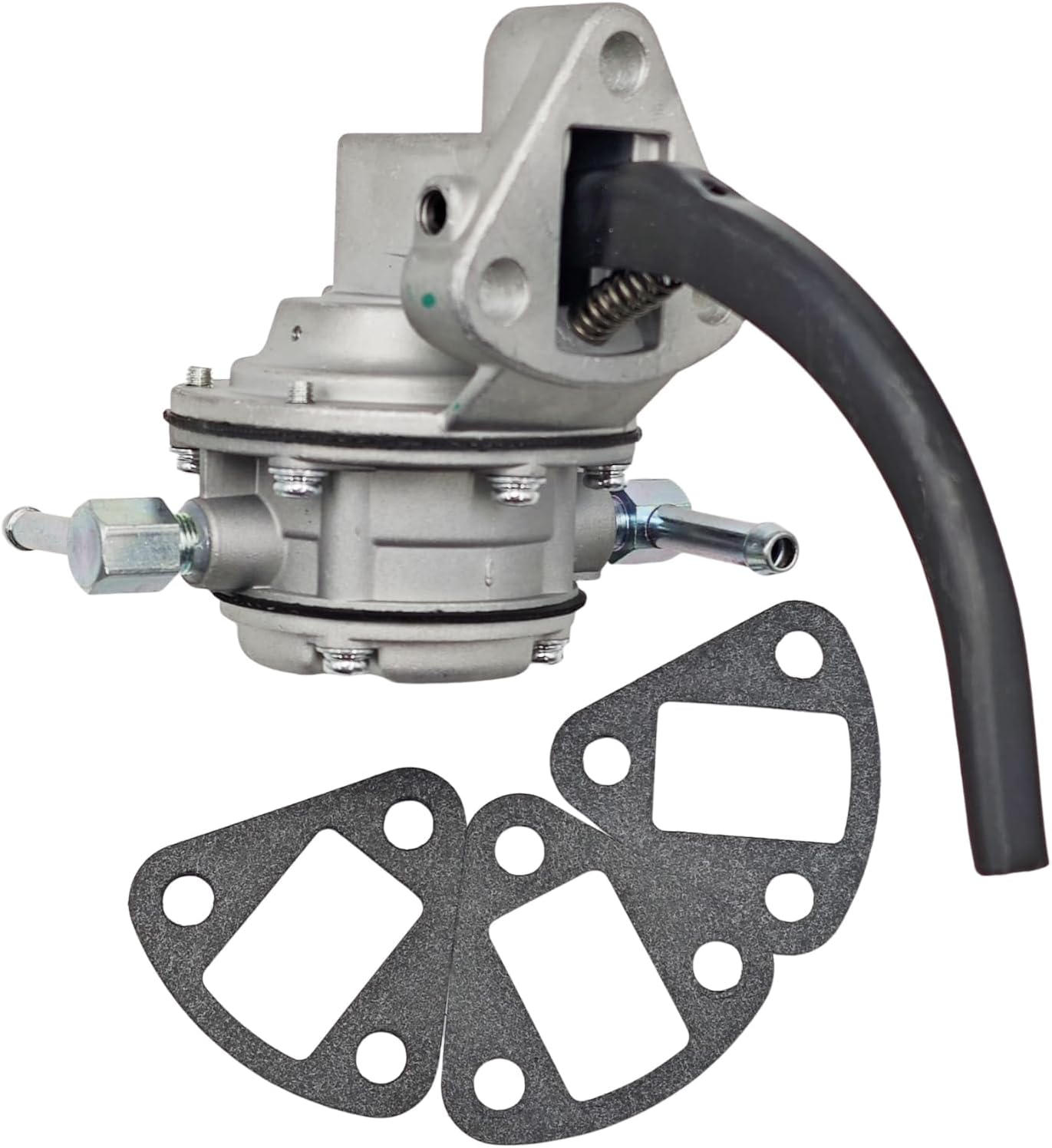 Mechanical Fuel Pump M60107 602-1232 6441460 17010-E4100 17010-N3525 3700511 1080 550-8040 SP1203MP Compatible with Nissan 1970-1973 240Z 1974 260Z 6-Cylinder L-Block