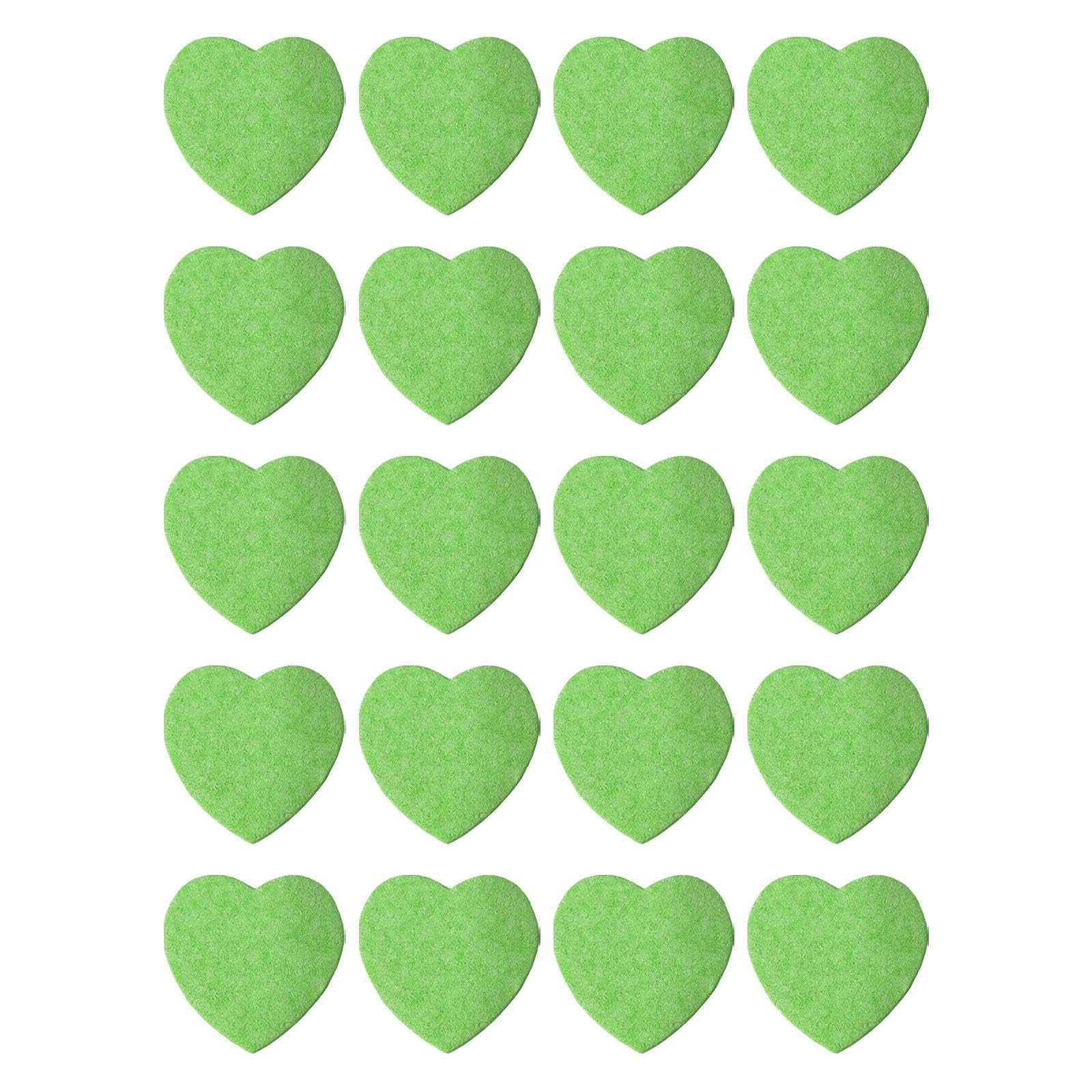 Facial Wash Puff Heart Shaped Soft for Makeup Removal Cleansing Skin Massage Green 20pcssponges Applicators Cotton Makeup Tools Accessories Makeup Health-picture-23