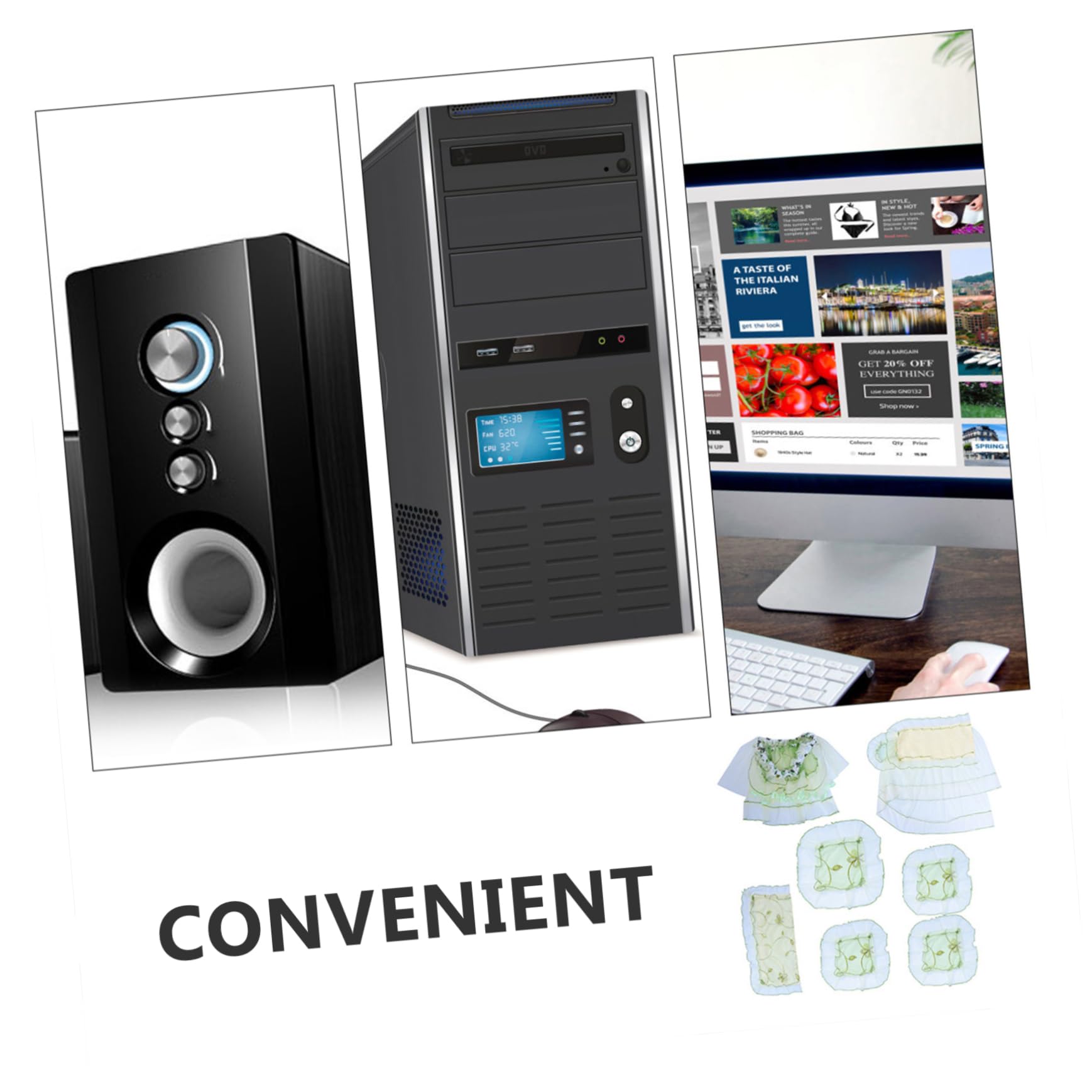 NUOBESTY 2 Set Coperture Per Monitor E Tastiera Con Design Farfalla Protezione Antipolvere Per Computer Facile E Riutilizzabile Per E Pezzi*2