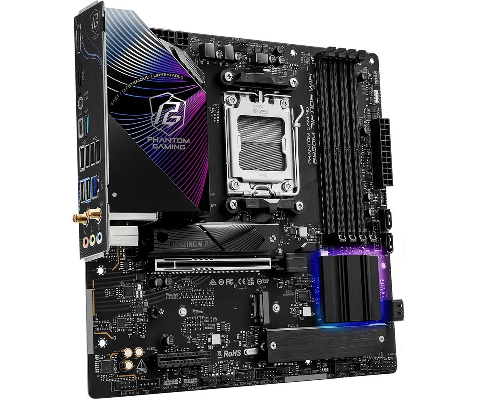 scheda madre Fit For ASROCK B850M Riptide WiFi | Micro ATX Socket B850 - Ultimo modello Ryzen 9000 8000 7000 Series Scheda madre AM5