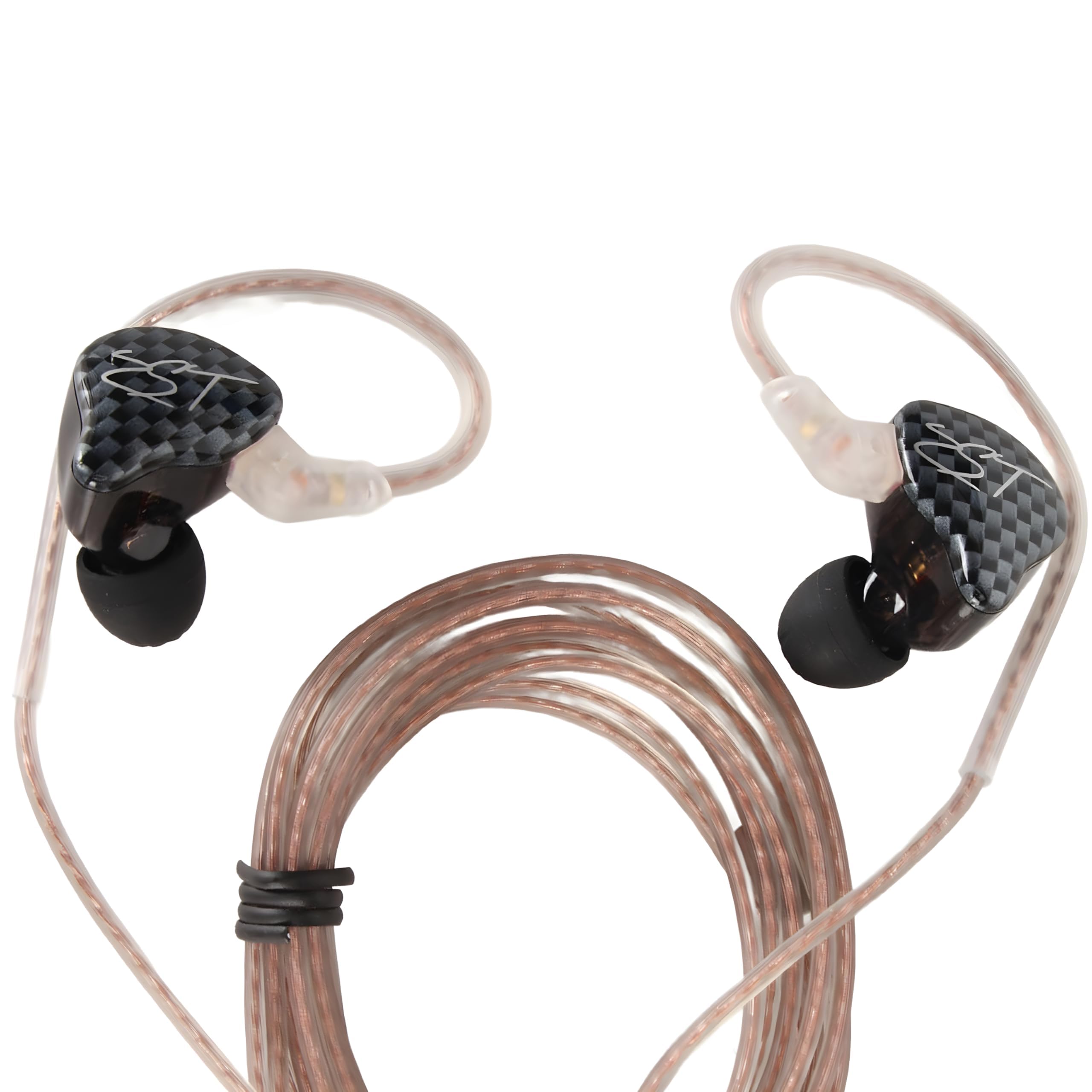 ZST Auriculares Intrauditivos, 1BA Plus 1DD Auriculares con Cable Auriculares con Cable Profesionales, Monitores en los Oídos Auriculares con Cable para iPod, Regalos