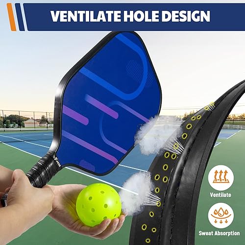 Miniatura 3 de JAYA 2 Pack Extra-Length Pickleball Paddle Grip Tape, Pickleball Overgrip Wrap, Replacement Grip Wrap for Pickleball Rackets - Easy Installation and