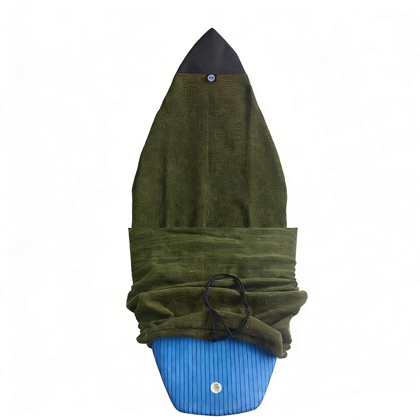 Funda Protectora Ligera para Tabla de Surf, Bolsa de Almacenamiento Elástica, Funda Plegable para Calcetín de Surf, Material, Adecuada para S