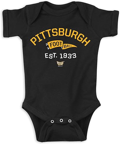 Ropa de bebé retro banderín para fanáticos del fútbol profesional NB-7T