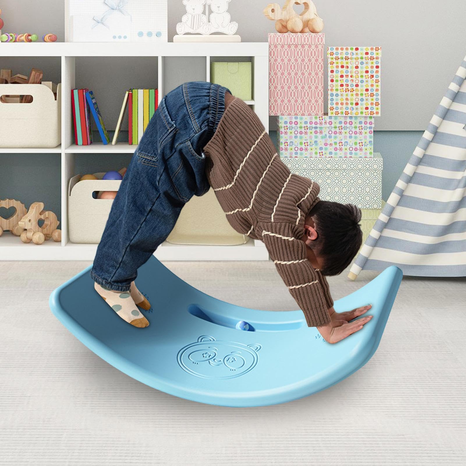 Tabla de equilibrio para niños, Tabla de equilibrio para niños pequeños