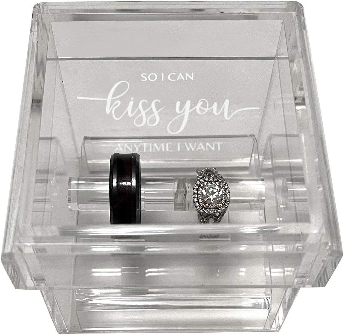 acrylic ring box