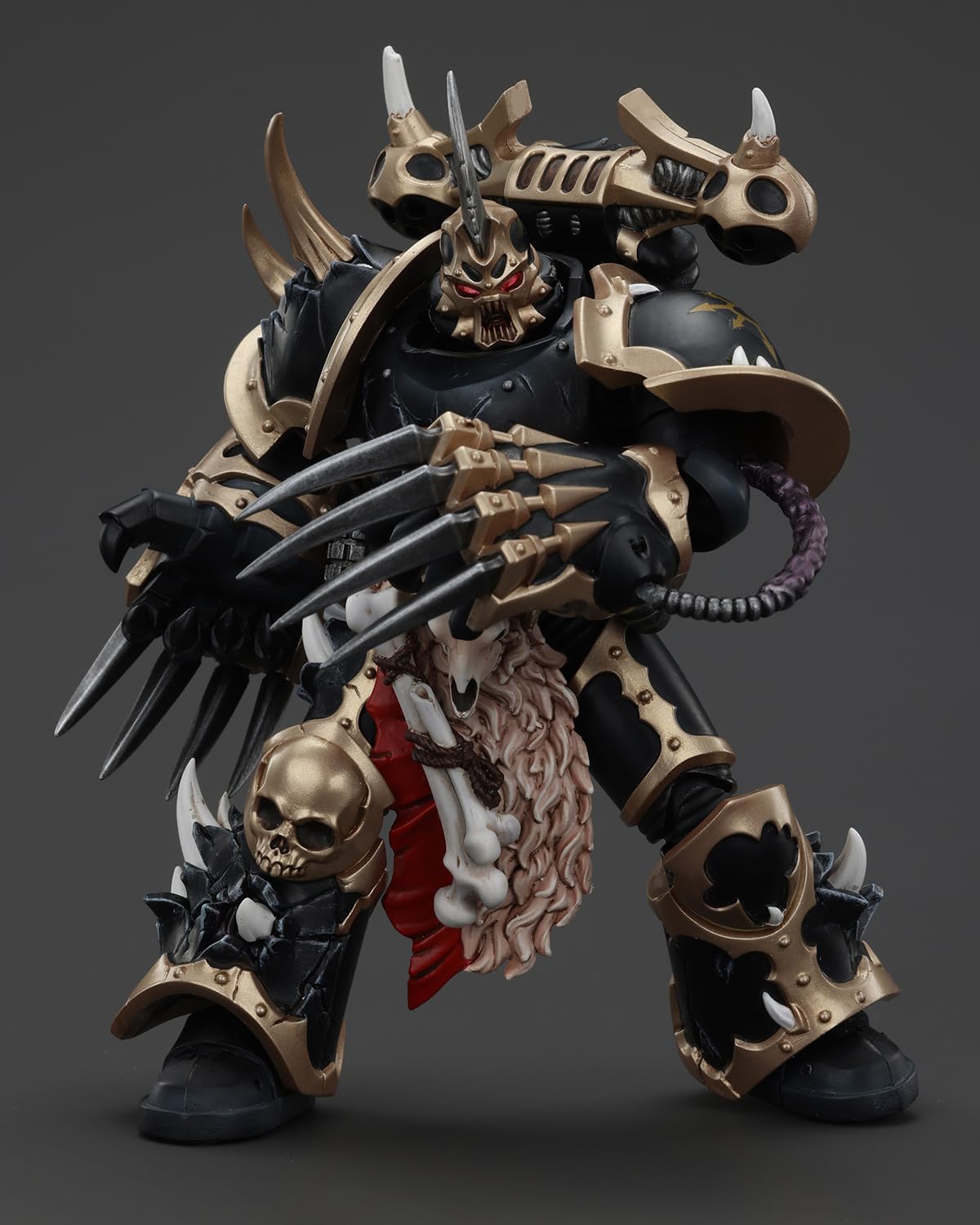GWTCTOY JoyToy GW 40K original 1:18 Figura de Acción, Chaos Space Marines Black Legion Chosen with Lightning Claws