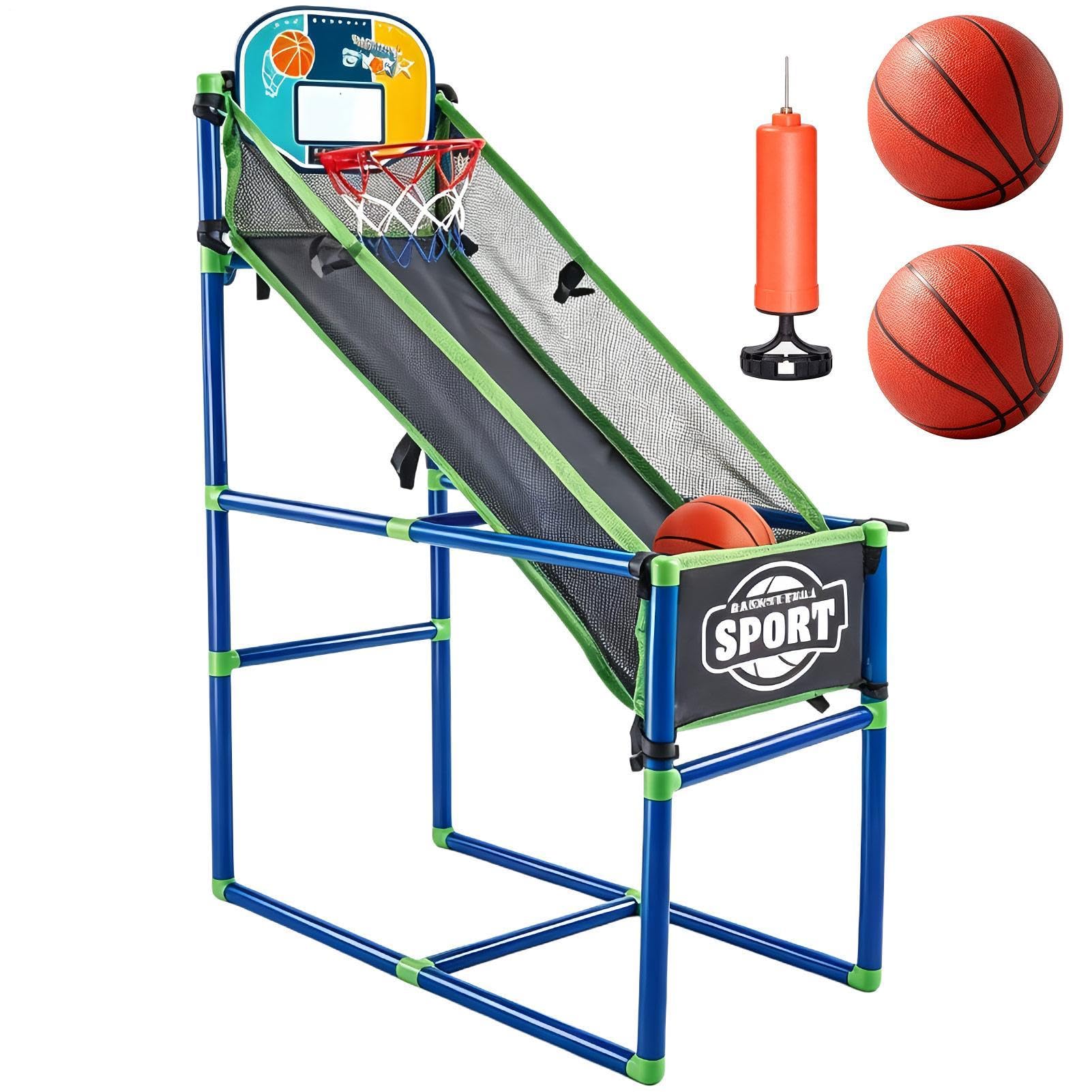 Di Basket Da Interno Con Palla Canestro Portatile Regolabile In Altezza | Canestro Da Basket Ragazzi Per Bambini, Bambine, Da Usare In Casa, Sala Giochi, Giardino, Cortile, E Spiaggia
