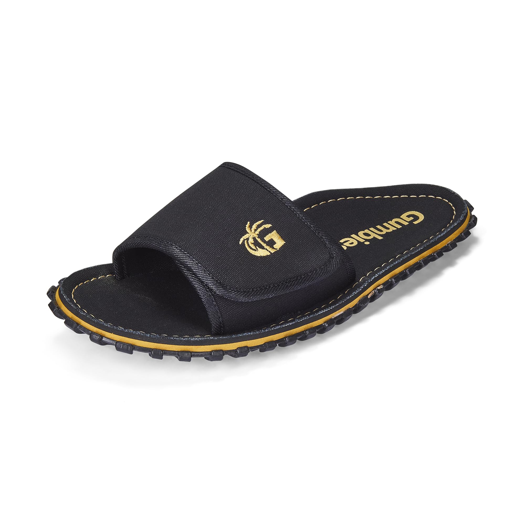 Gumbies Strider Ciabatte unisex, con cinturino regolabile in cotone super morbido, plantare in cotone e suola in gomma riciclata, comfort garantito