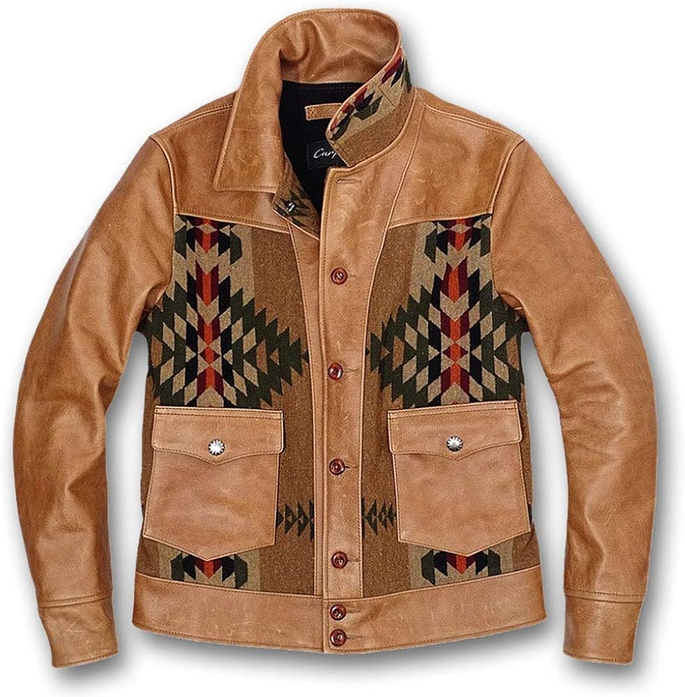 Amazon | [GABRIEL] 本革 レア カウハイド アメカジ ビンテージ メンズ