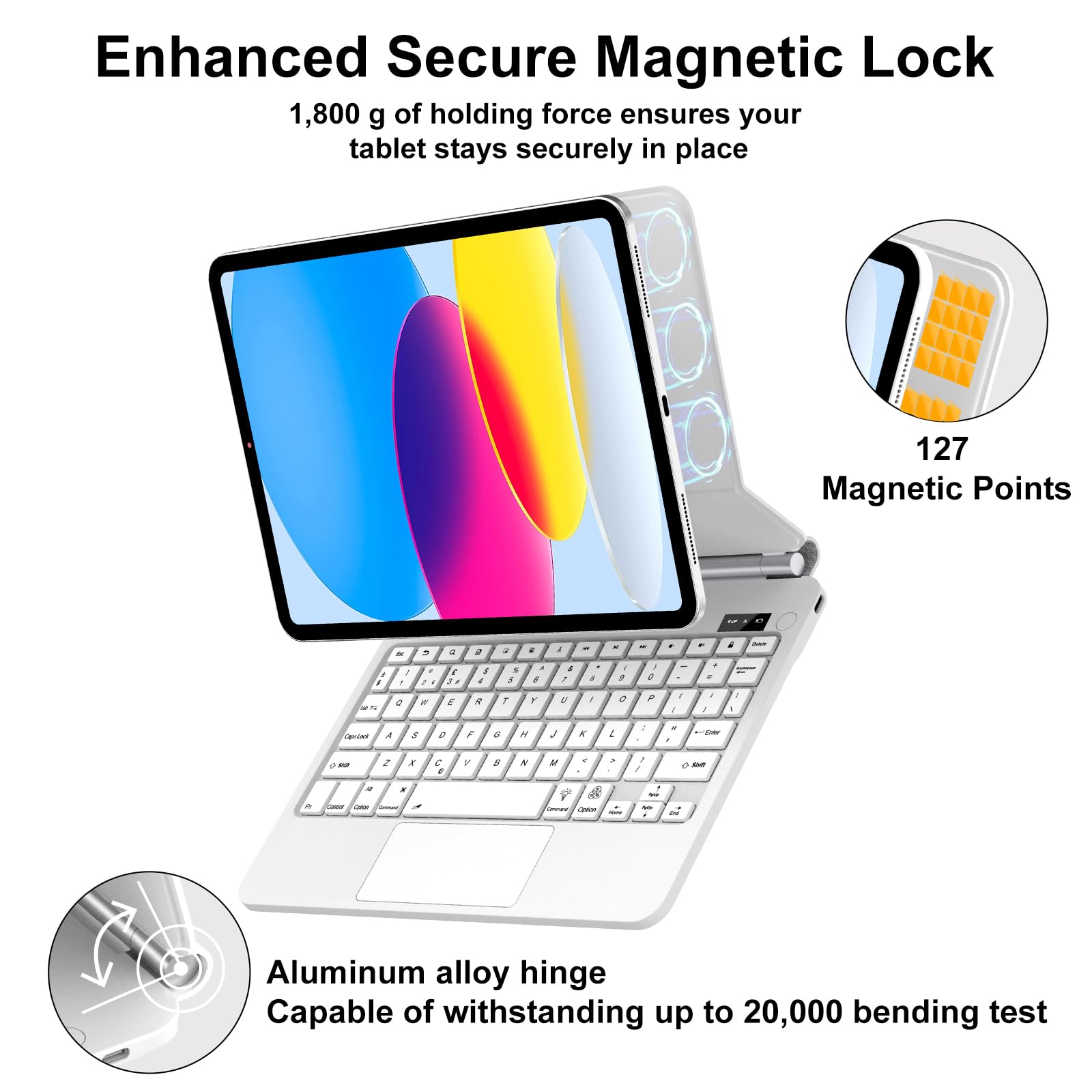 Amazon.com: Magic Folio Keyboard for iPad 11th (A16, 2025) / 10th