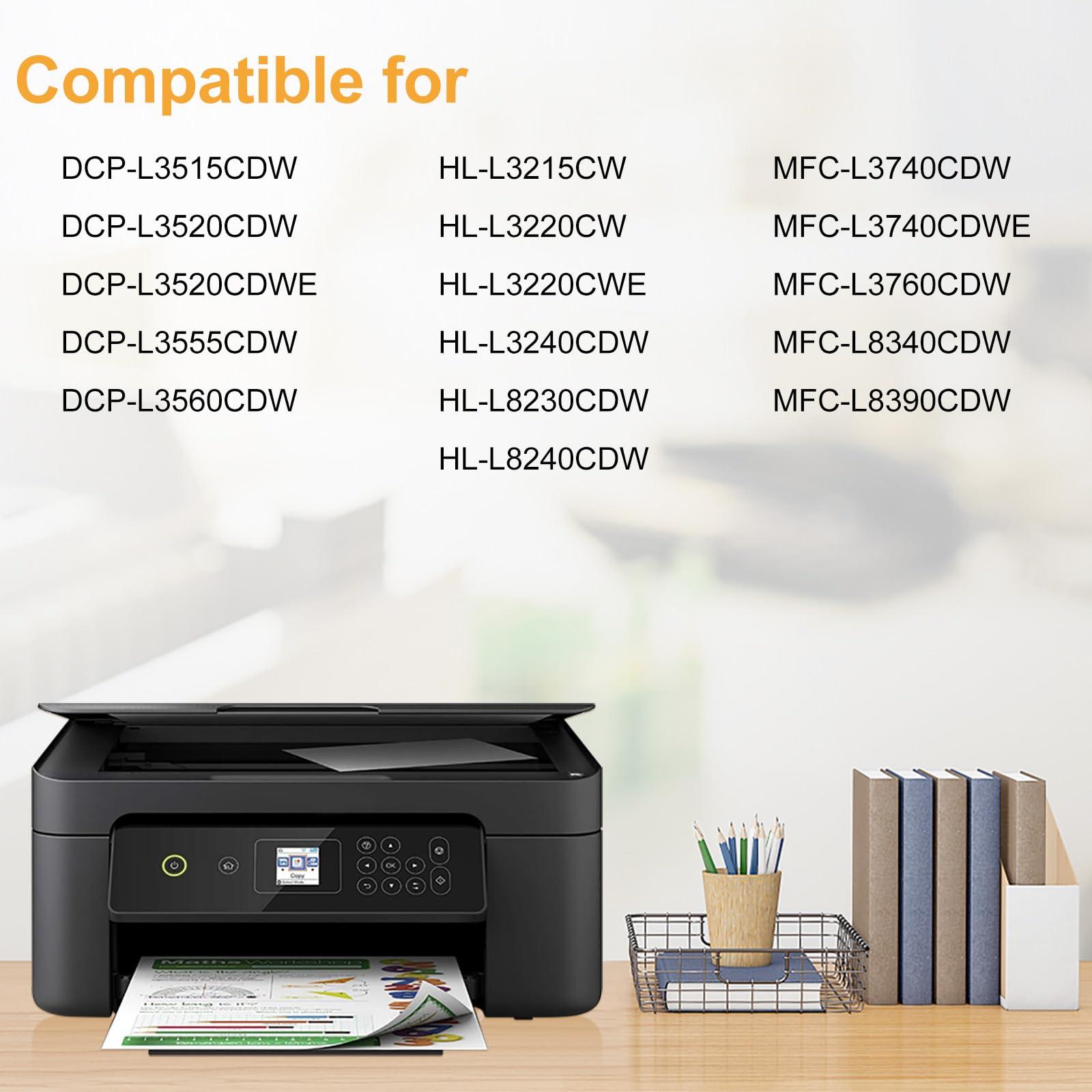 LeciRoba 248XL dla Brother TN-248XL TN 248XL toner do Brother HL-L3215CW L3220CW L3240CDW L8230CDW L8240CDW DCP-L3515CDW L3555CDW L3520CDW L3560CDW MFC-L3740CDW L37600 CDW L8390CDW (z chipem,
