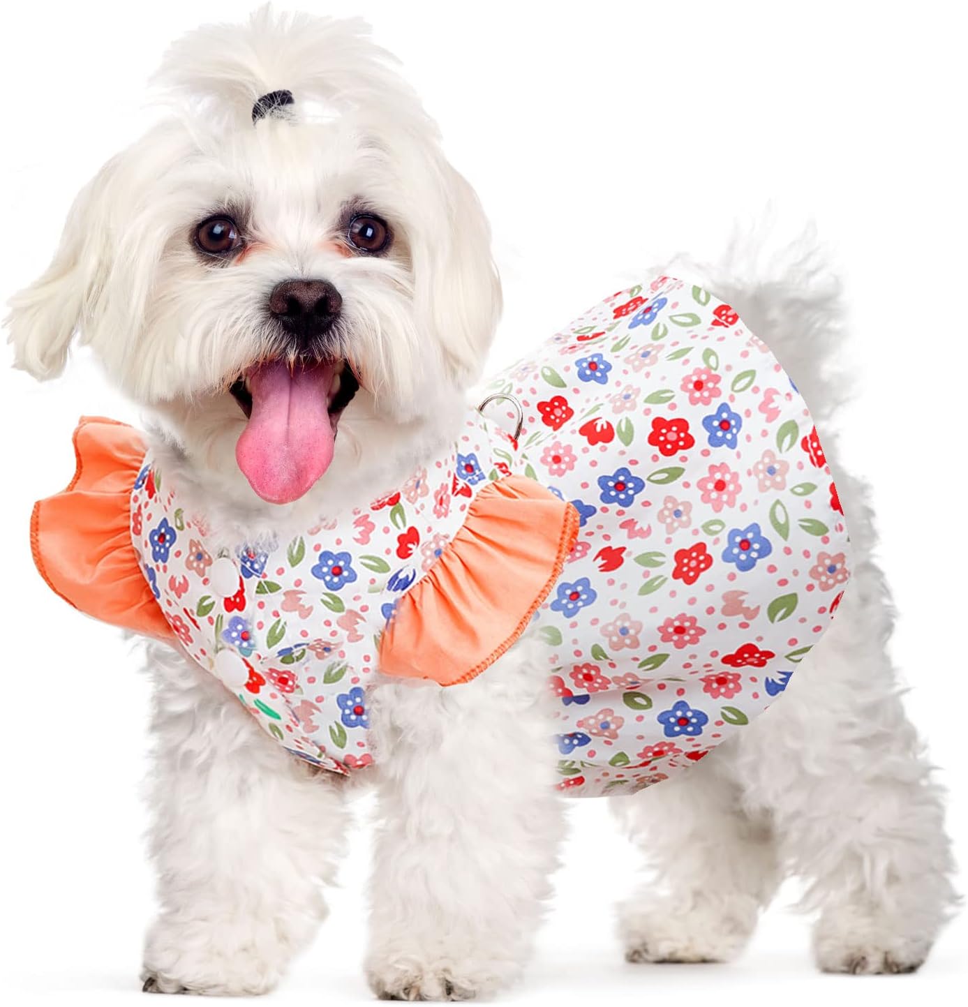 ABRRLO Small Dog Dress Summer Pet Dog Clothes for Small