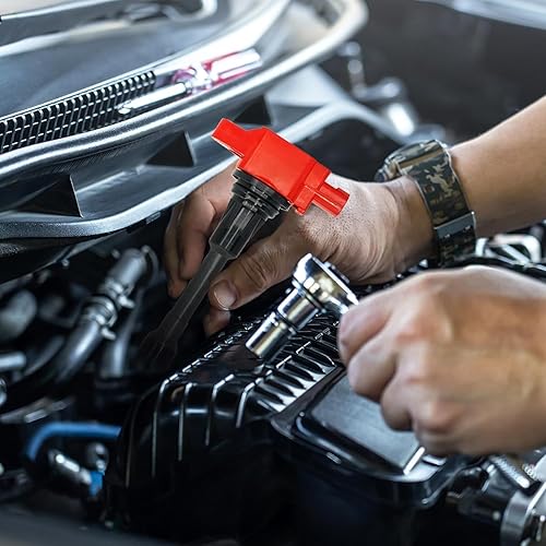 Miniatura 9 de Marsram Bobina de encendido UF549 y bujía 9029 juego de 4 para Nissan Altima Versa Sentra Cube NV200 2007 2008 2009 2010 2011 2012 Nissan Altima