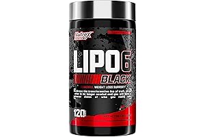Nutrex Lipo-6 Black Max Strength Fat Burner: Burn Fat Fast!