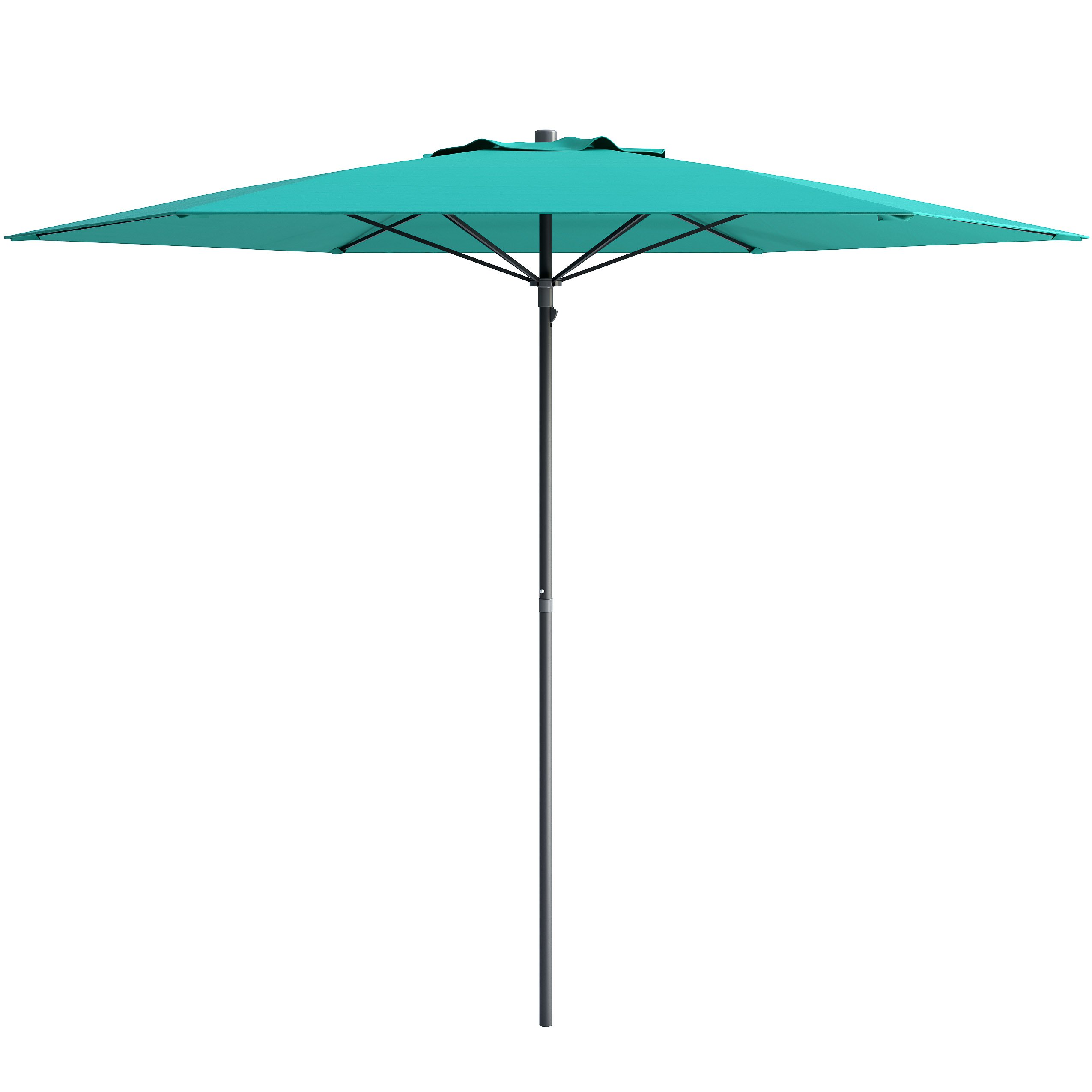 CorLiving PPU-660-U Patio Umbrella, 7.5', Blue