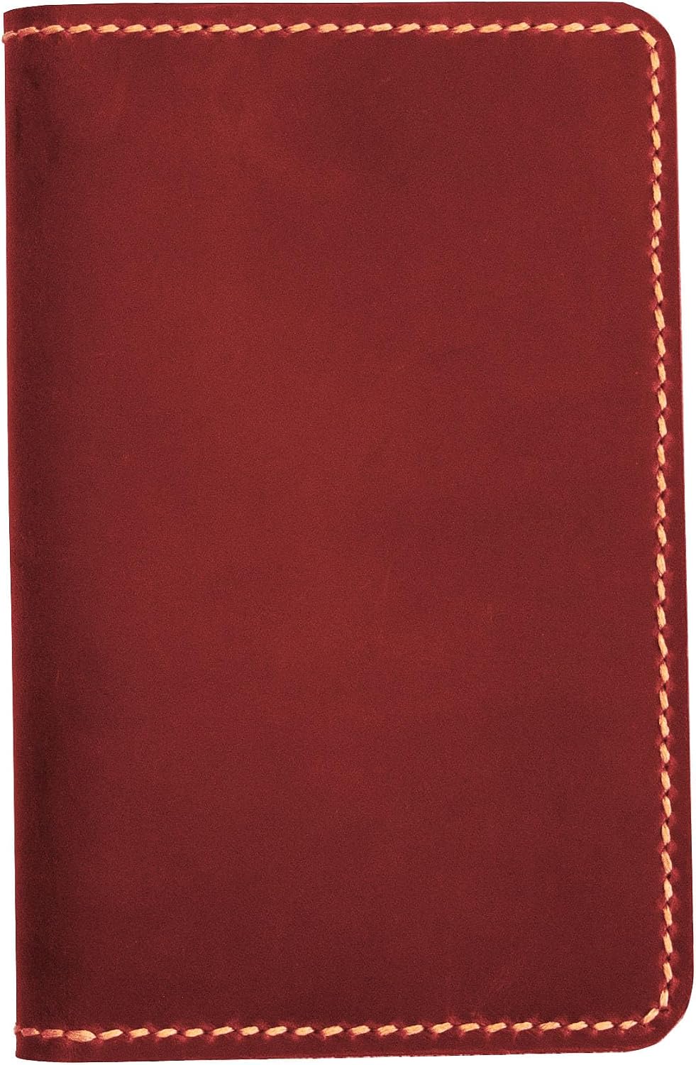 Handmade Leather Cover For 3.5"X5.5" Notebooks,Leather Journal Cover for Field Notes, Gift For Him (Red)