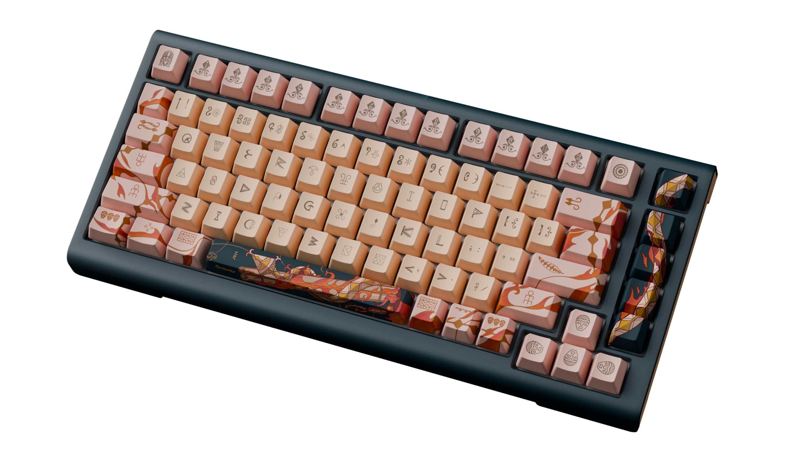 Clavier Mécanique Ducky 'Year Of The Pig' 2019 Édition Limitée - AZERTY Français RGB Rouge