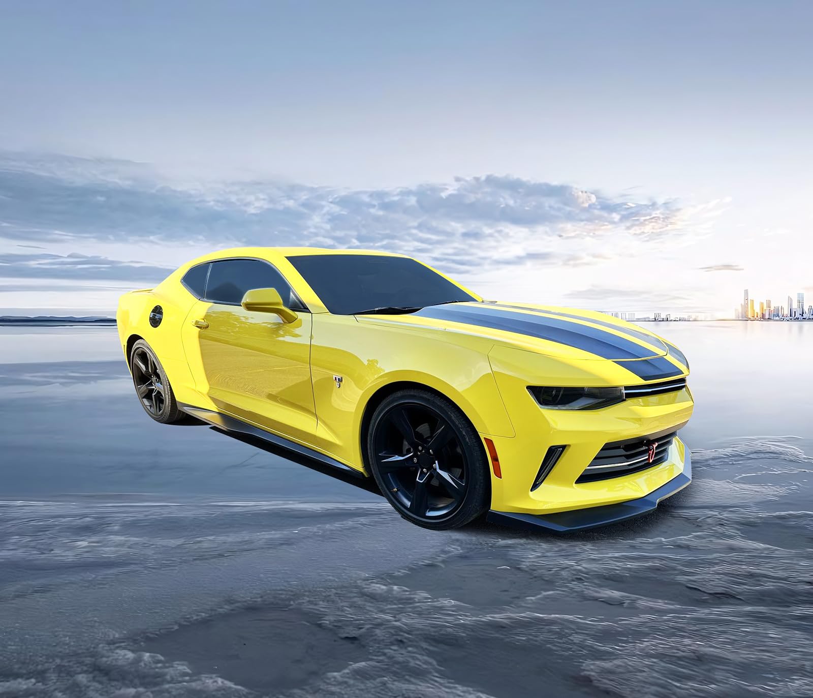 Amazon | サイドスカート 2016-2024 シボレーカマロ(ZL1トリムを除く
