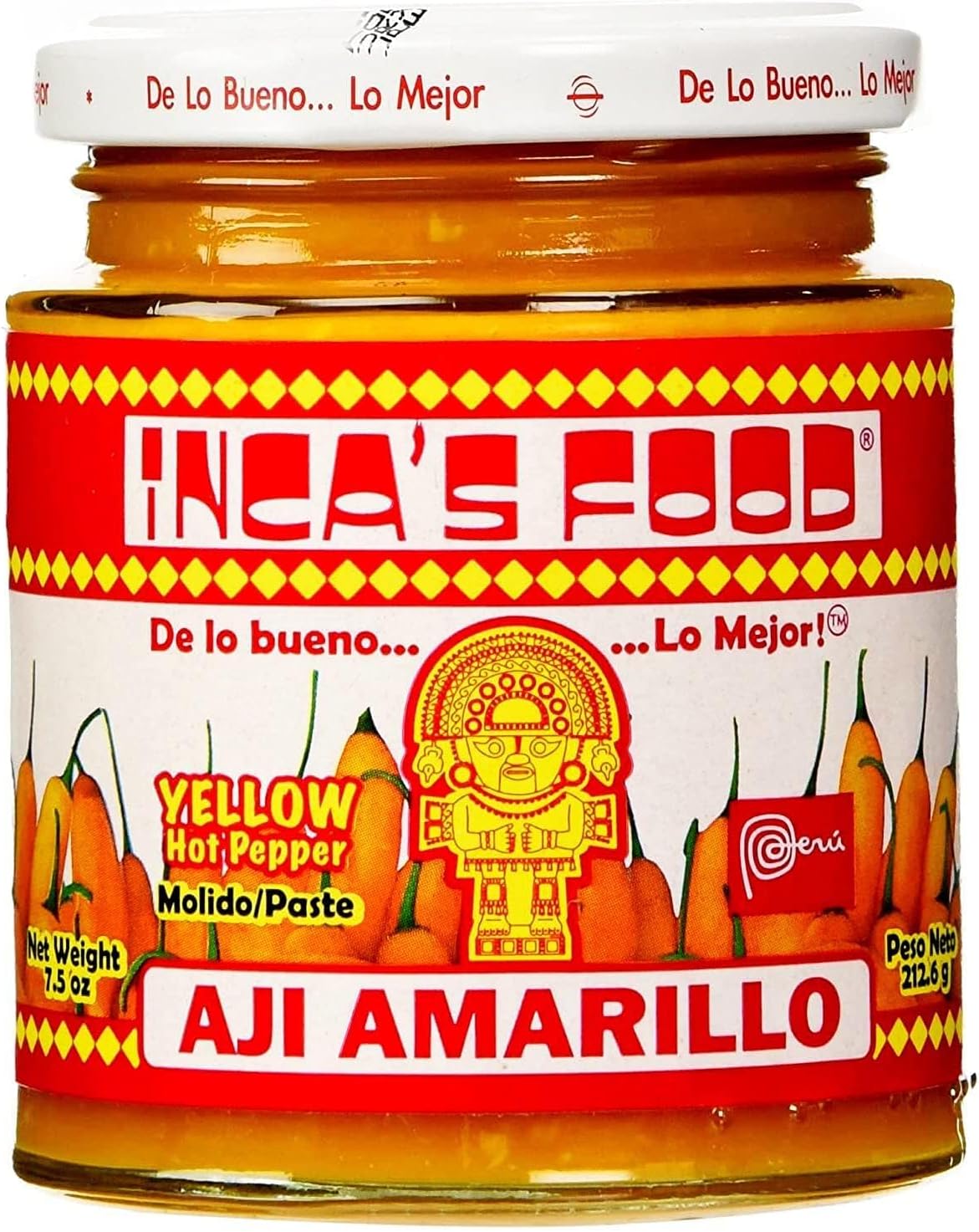 Inca's Food Aji Amarillo Yellow Hot Pepper Paste - 7.5 oz