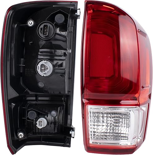 Miniatura 3 de Boine Compatible con Toyota Tacoma Pickup 2016 2017 2018 2019 2020 Carcasa de luz trasera roja del lado del pasajero reemplazo 81550-04170