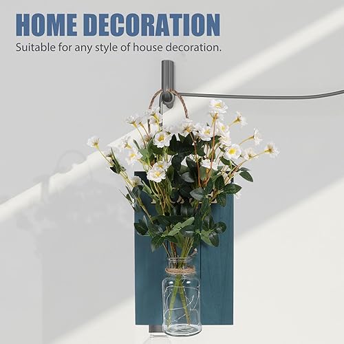 Miniatura 8 de PRETYZOOM Lámpara de pared para exteriores, luz de jardín, decoración retro decorativa, lámpara de pared rústica, farol solar para exteriores,