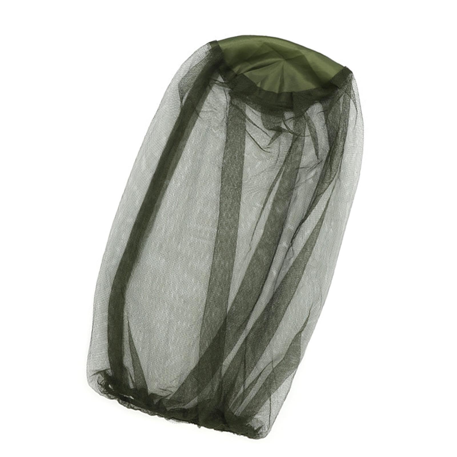 Menolana Head Net Mesh Breathable Insect Net Hat Extra Fine Holes Comfortable Screen Breathable Face Neck Netting Hood for Camping