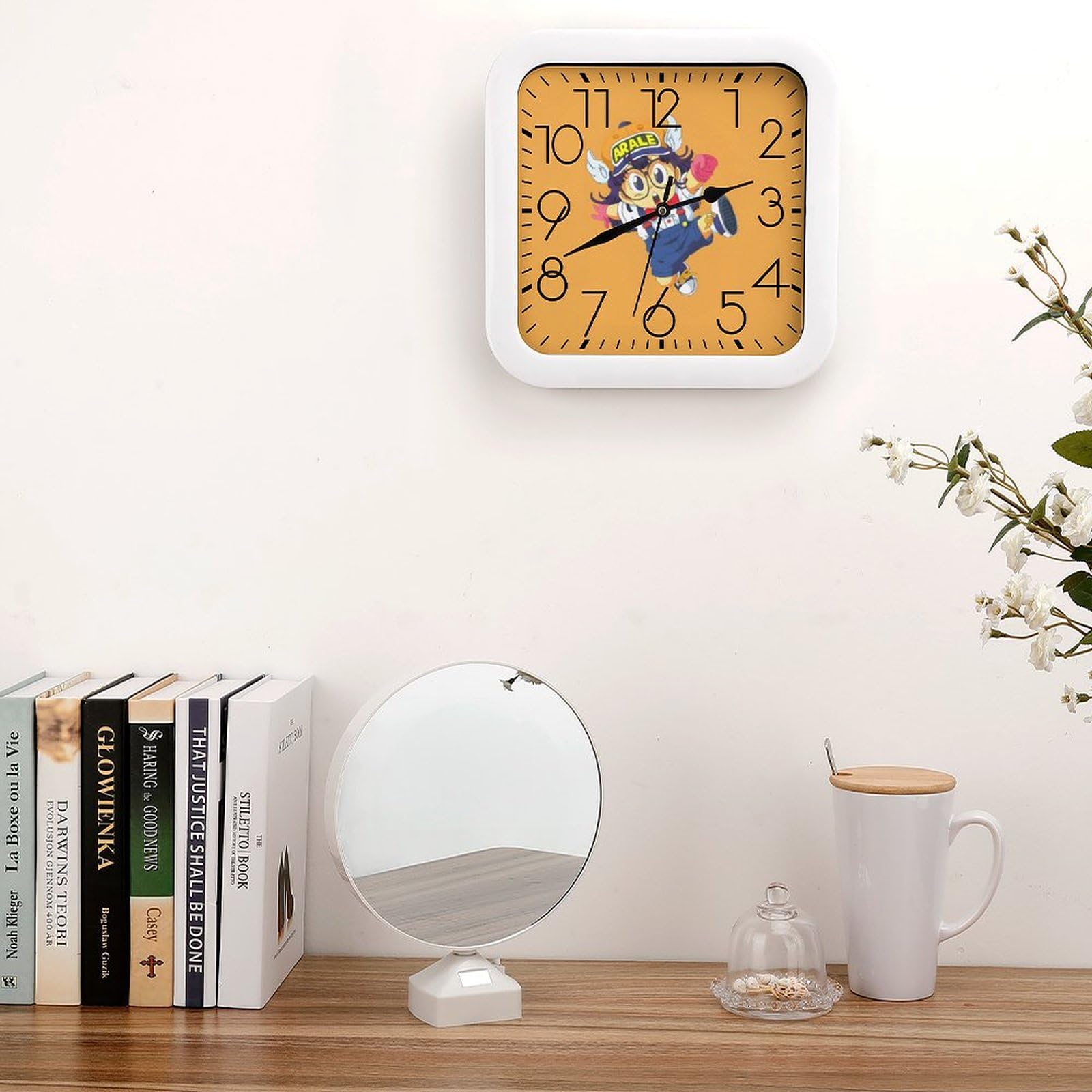 Amazon.co.jp: ドクタースランプ アラレちゃん 静音 時計 壁掛け時計