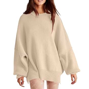 Amazon.com: Womens Color Block Knit Jumper Tops Womens 2024