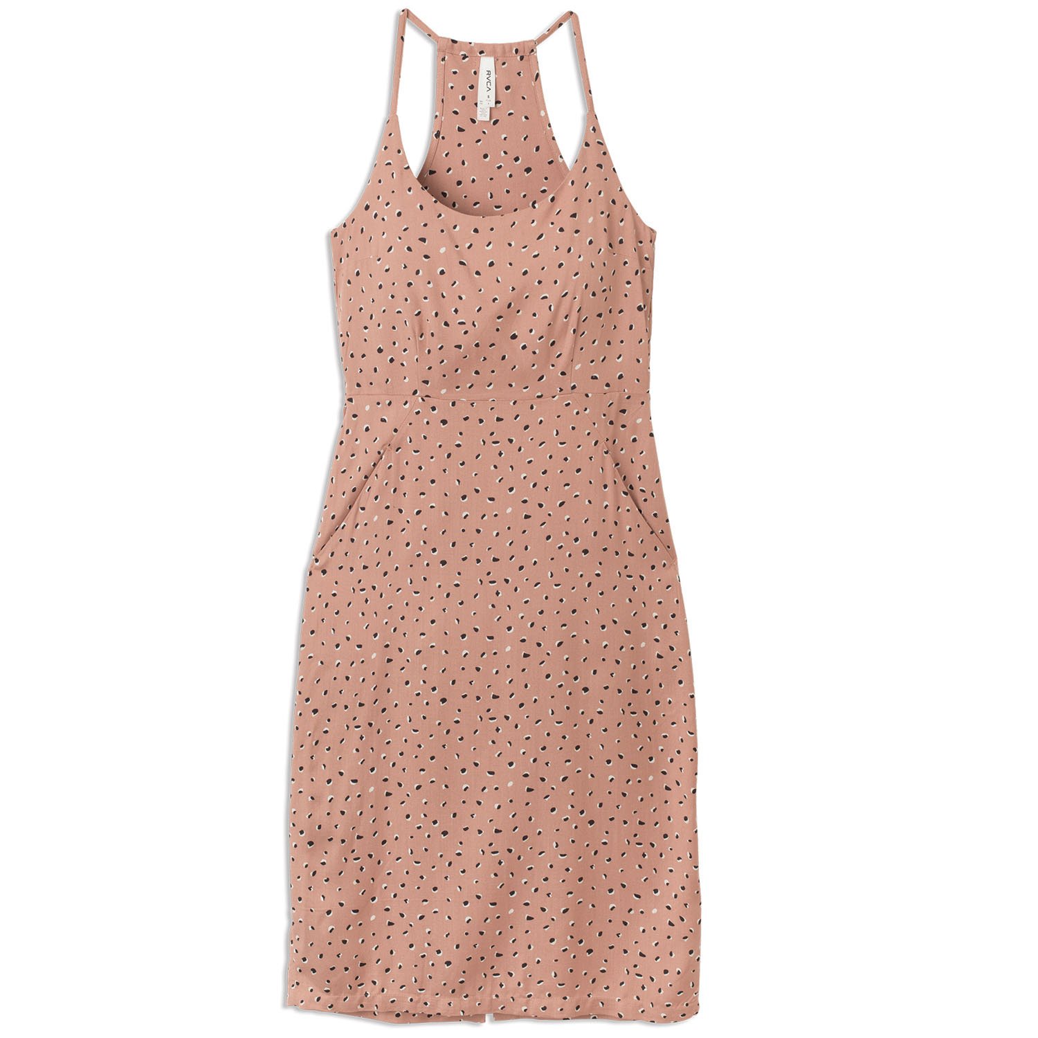 knee length dresses for ladies Cheryl Silk Midi Dress in Multi Cece Floral Black